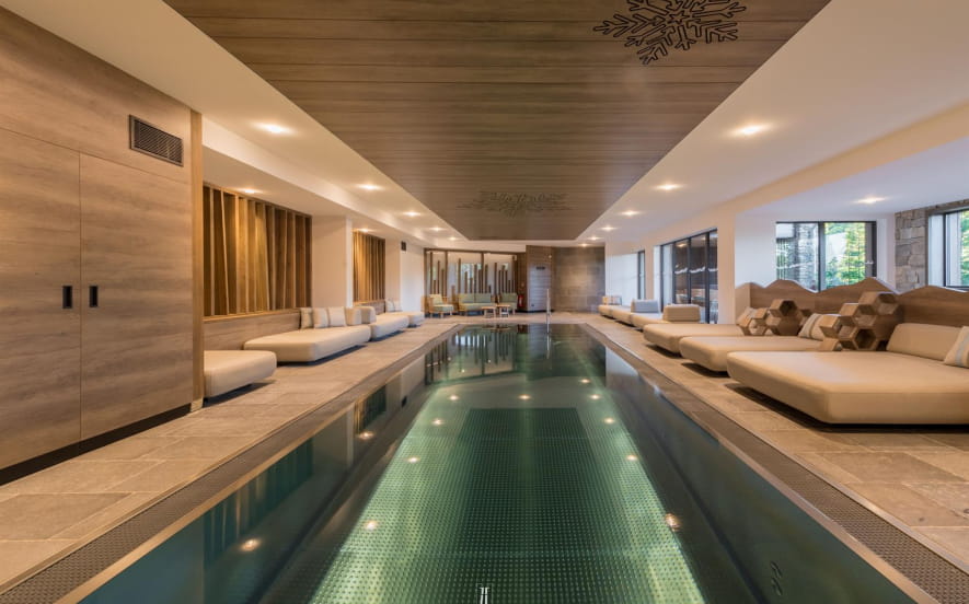 Chalet Hôtel le Collet : Espace spa "Les Sources de la Meurthe"