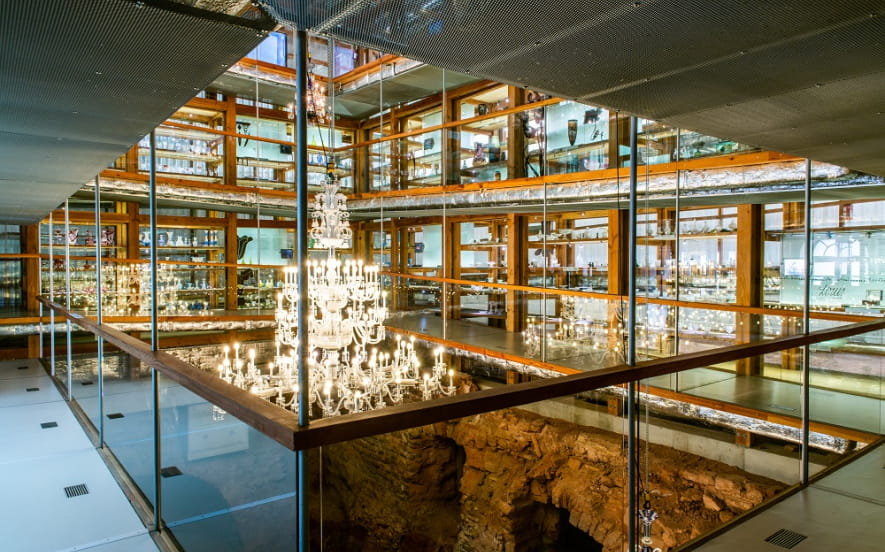 La Grande Place - musée du cristal Saint-Louis
