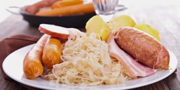 Repas choucroute