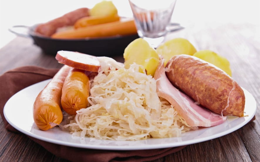 Repas choucroute
