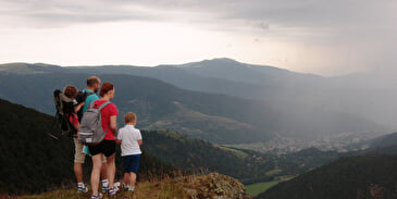 Balade famille sur le Drumont