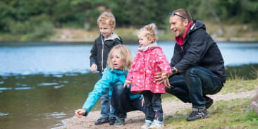 Balade famille au lac de Blanchemer