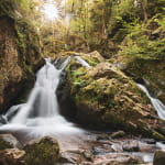 La petite cascade de Tendon