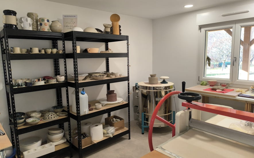 Artisan potier - L'Atelier de Lydie