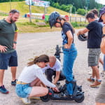 Skwheel - Initiation au ski électrique