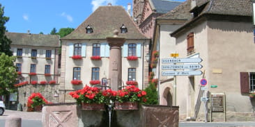 Fontaine Stockbrunna à Gueberschwihr