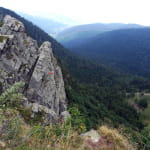 Vue d'en haut Vosges