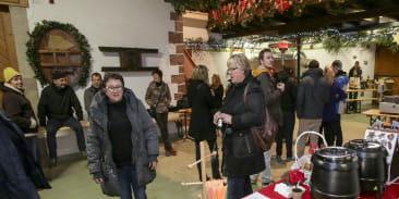 Marché de Noël chez le vigneron
