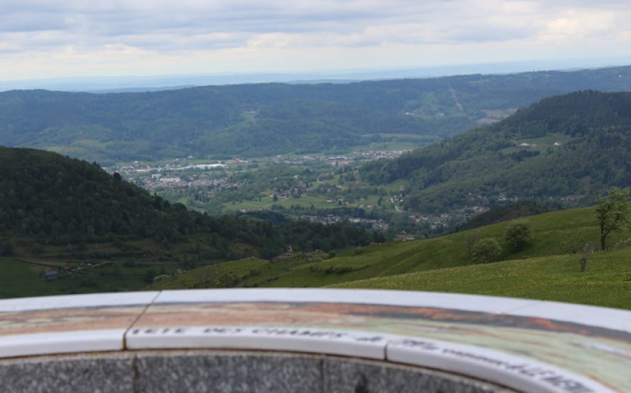 Table d'orientation de la Tête des Champs