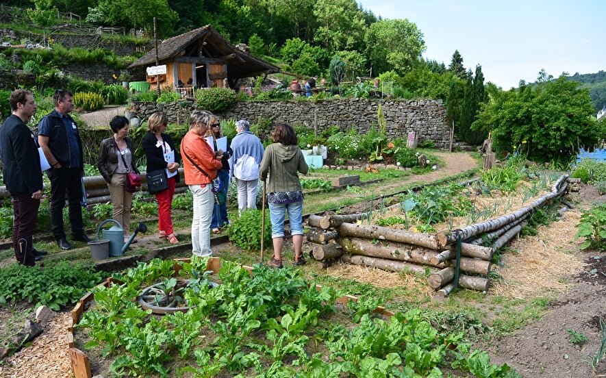 Chalot des jardins en terrasses