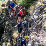 Rando-ferrata de  la source de la Moselle