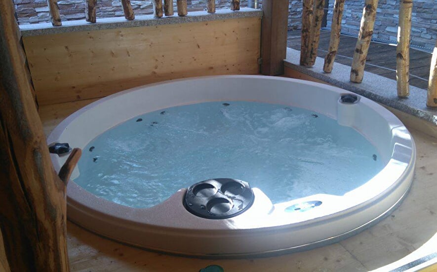 Détente dans un spa