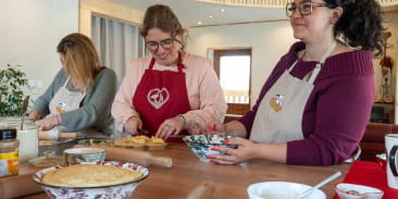 Atelier fabrication de Kanelbulle, le cinnamon roll façon Alsace