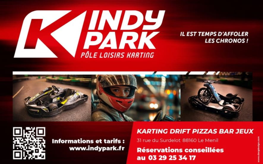 Indypark : karting sur circuit couvert