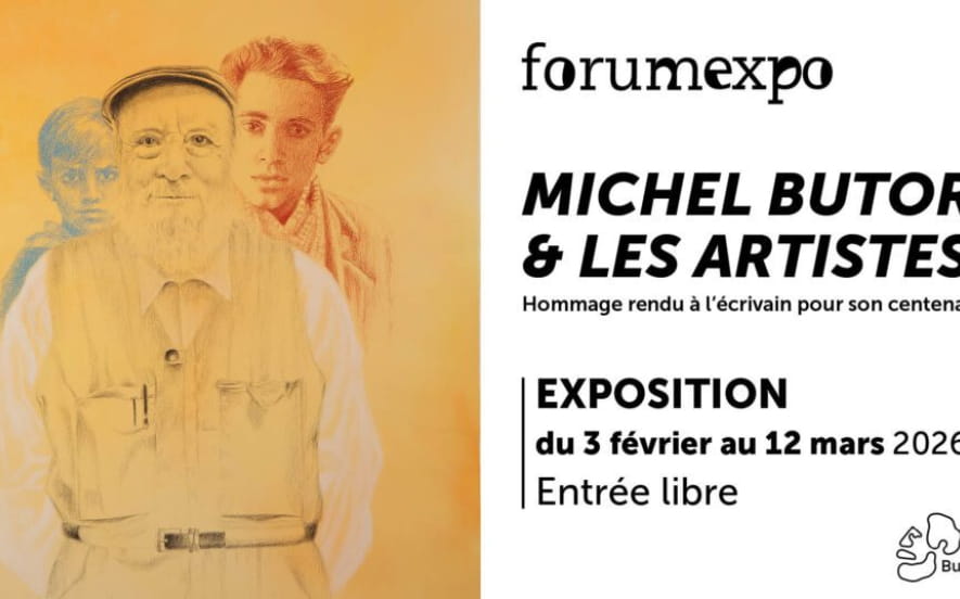 Exposition "Œuvres Croisées" - Michel Butor et Philippe Colignon