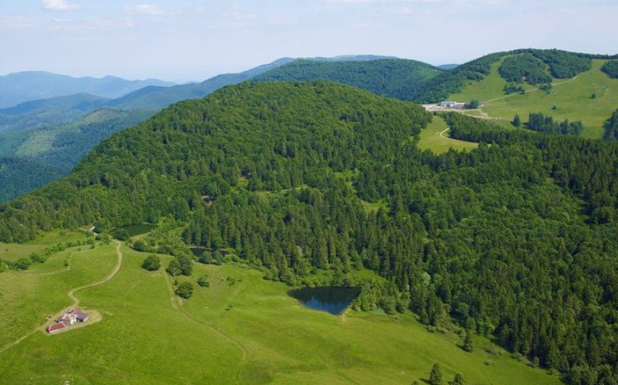 Le Rouge Gazon et la Chaume des Neufs Bois