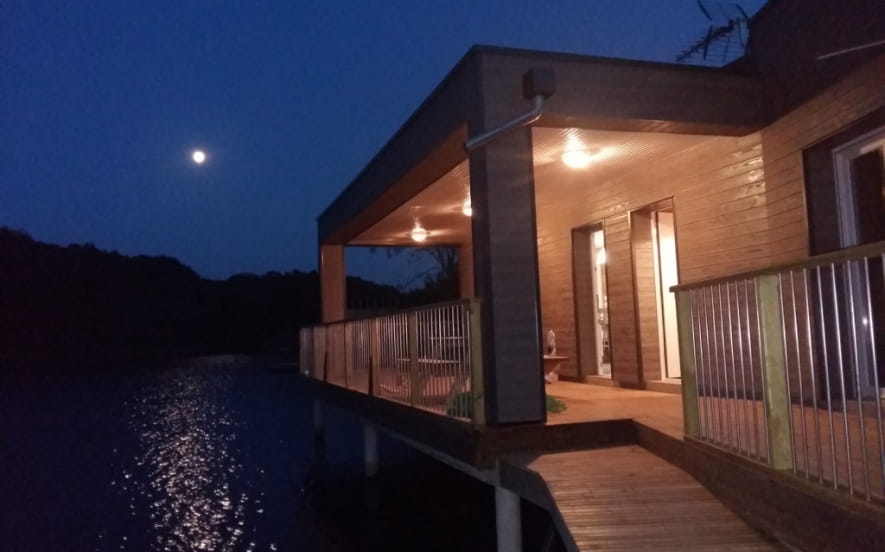 Chalet roseaux