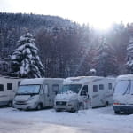 Aire de stationnement pour camping-cars du Domaine du Haut des Bluches