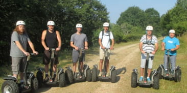 Gyropode segway avec karen et pierre gambaladons