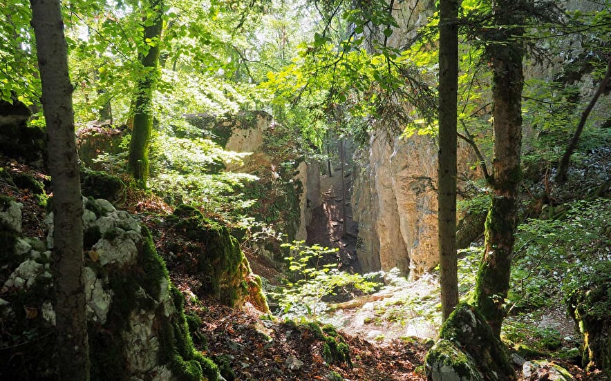 La grotte des nains de Ferrette