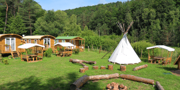 Tipi du camping du Muhlenbach