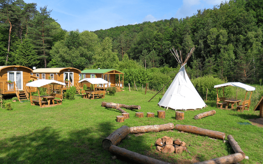 Tipi du camping du Muhlenbach