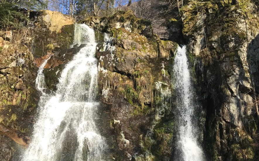 La cascade du Heidenbad