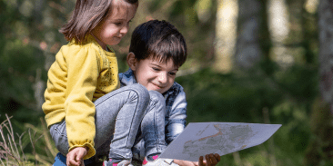 Les parcours ludiques d'orientation à La Bresse