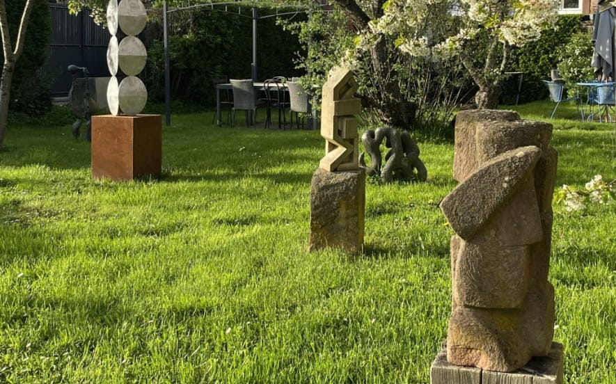 Atelier de sculpture de Sylvain Chartier