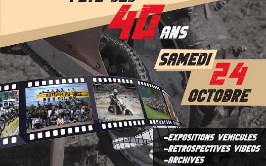Les 40 ans du Moto Club RN 66