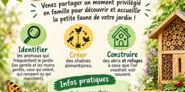 Atelier nature & jardin pour enfants