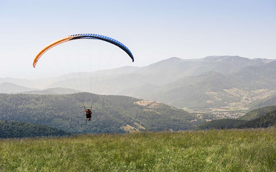 Aire de décollage de parapente