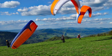Aire de décollage de parapente