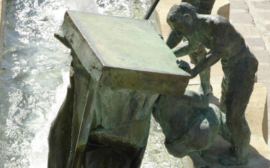 Fontaine Saint-Urbain à Rouffach