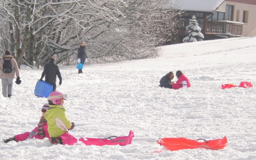 Aire de luge de Larcenaire
