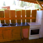 Carbet aux hamacs du camping du muhlenbach