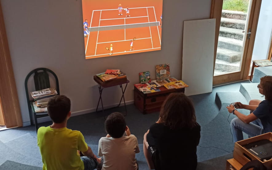 Jeux et rétrogaming ados