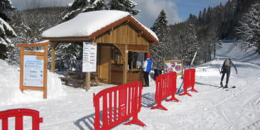 Piste piétons raquettes des feignes sous vologne