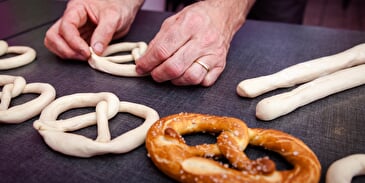 Atelier fabrication de bretzel avec Willy