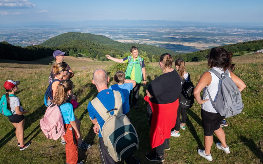 Chaumes, panoramas et ferme-auberge