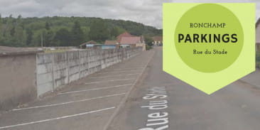 Parkings rue du stade