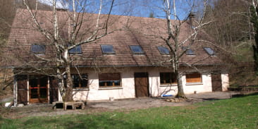 Chalet eedf du champ du gravier
