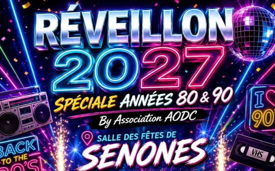 Réveillon spéciale années 80 et 90