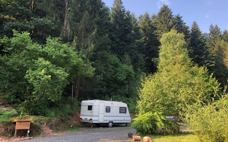Aire naturelle de camping À l'Orée de Soi