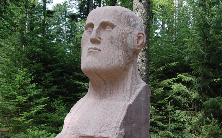 Circuit rando B13 : Le sentier de sculptures - Roche solaire 3