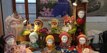 Exposition - Les accessoires aux couleurs de la Vie de Récréalaine et de Nadezda Bruckmann.