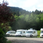 Aire de stationnement pour camping-cars du Domaine du Haut des Bluches