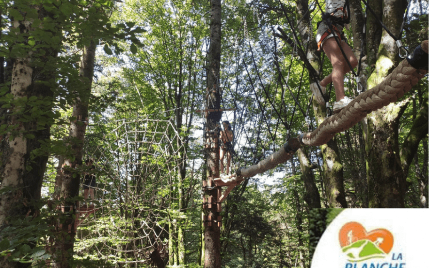 ACCRO'PLANCHE - Parcours dans les arbres