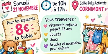 Bourse aux jouets et articles de puériculture