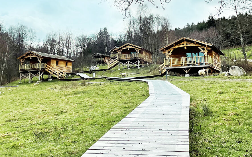 Domaine de ribeaugoutte - maisonnettes - 4 personnes